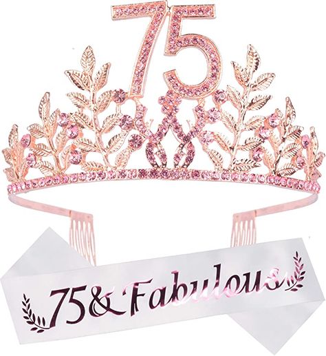 85th Birthday Decorations, 75th Birthday Decorations, 21st Birthday Sash, Happy 85th Birthday, 75 Birthday, 65th Birthday Gifts, Happy 75th Birthday, 75th Birthday Parties, 75th Birthday Gifts