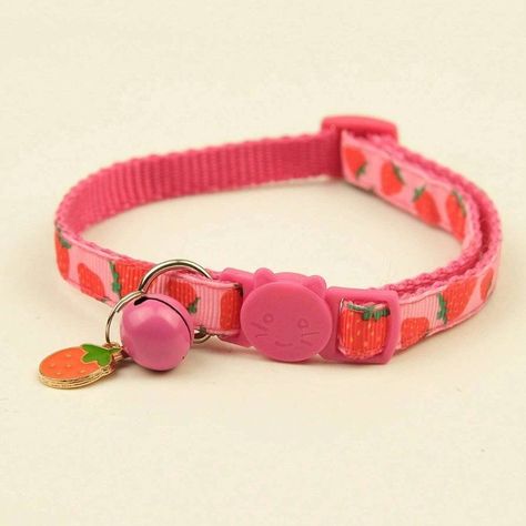 1pc Strawberry Print Pet Collar For Dog And Cat For Outdoor Hot Pink One-Size Color: Hot Pink Material: Polyamide Applicable Pet: Cat/Dog Condition: New Please See All Pictures For Style, Color And Condition And Remember That Colors Can Vary From Screen To Screen (Which Means The Actual Item May Be Lighter Or Darker Than It Appears On Your Device). Fast Shipping! Thanks For Looking! Large Dog Harness, Dog Conditioner, Puppy Harness, Large Dog Collars, Dog Backpack, Dog Bones, Boy Dog, Strawberry Print, Pink Collars