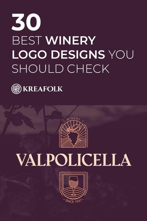 Logos, Winery Logo Design Inspiration, Wine Branding Design Logos, Wine Logo Design Ideas, Wine Shop Logo, Winery Logo Design, Winery Branding, Ancient Logo, Wine Branding Design