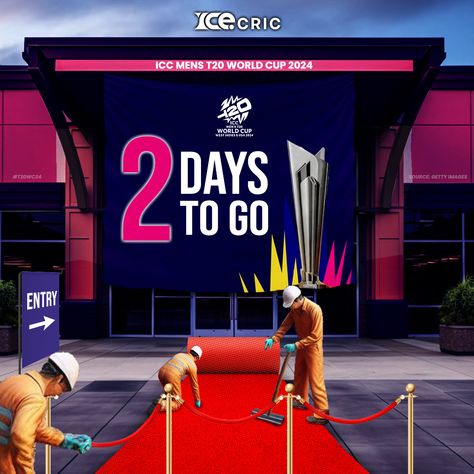 The countdown is on! Only 2 days left until the biggest cricket extravaganza of the year begins! 🎉🏏 . . . #countdown #2daystogo #T20WorldCup2024 #CricketFever #t20 #t20worldcup #t20cricket #fbpost2024 #t20i #t20wc #icct20worldcup #viral #trendingnow #fyp #explore #icecricnews Only 2 Days Left, Cricket Tips, 2 Days Left, T20 Cricket, Cricket Wallpapers, Latest Cricket News, Day Left, Cricket News, Days Left