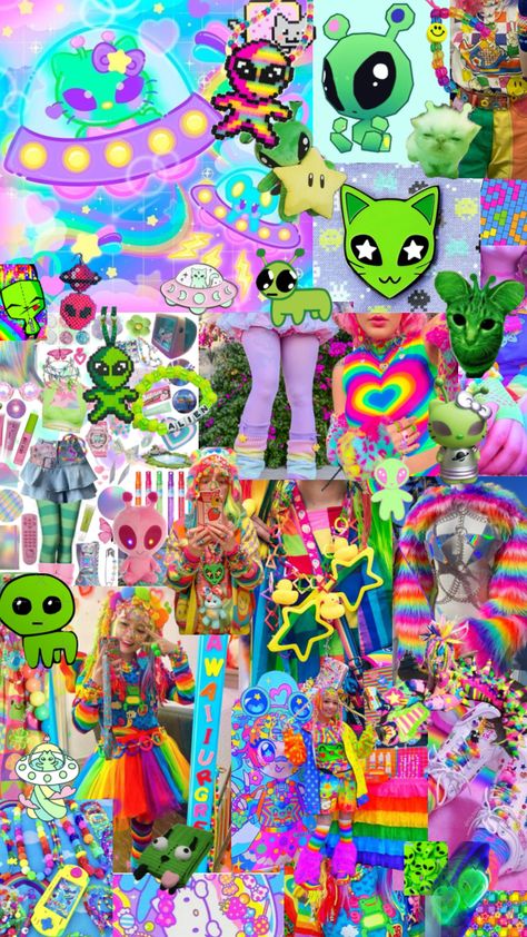 #alien #cat #space #decora #decorakei #aliencore #aliencat Alien Core Aesthetic, Aliencore Outfit, Alien Moodboard, Aliencore Aesthetic, Alien Core, Max Core, Alien Oc, Aliens Guy, Decora Harajuku