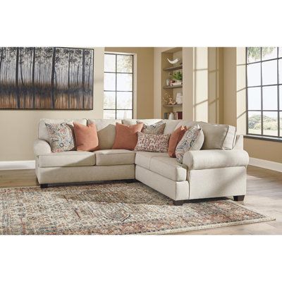 Linen Sectional, Furnitur Ruang Keluarga, Sofa L, Sectional With Ottoman, Gather Together, Ashley Furniture Homestore, 3 Piece Sectional, Upholstered Sectional, Newport News