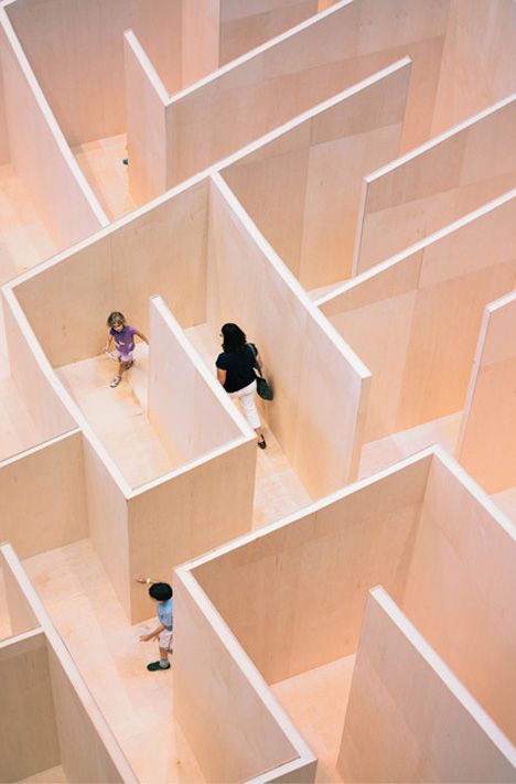 National Building Museum, Labyrinth Maze, Labyrinth Design, Bjarke Ingels Group, Danish Architecture, Maze Design, Bjarke Ingels, How To Install Wallpaper, Architecture Firm