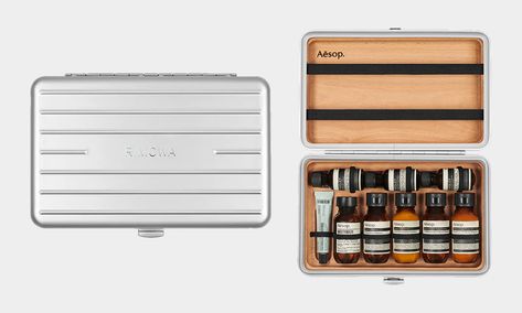 Aesop Branding, Pr Kit, Cosmetic Package, Amenity Kits, Travel Skincare, Alcohol Packaging, Skincare Packaging, Skin Care Packaging, Cosmetic Design