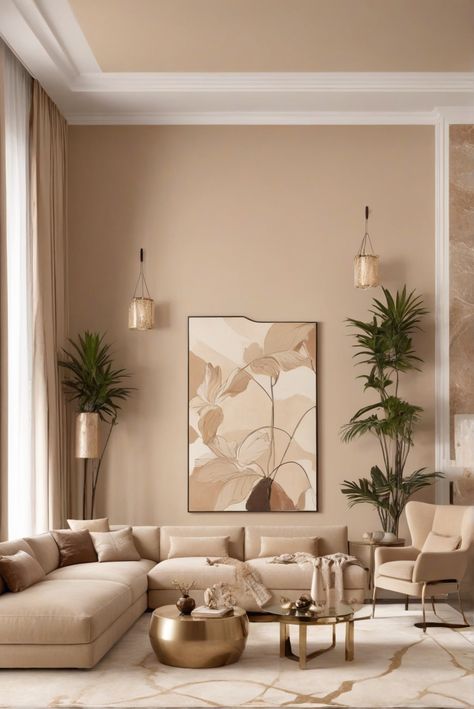 - Home decor
- Living room inspiration
- Warm tones
- Interior design Warm Beige Paint Colors, Warm Living Room Decor, Whole House Color Palette, Living Room Renovation Ideas, Painting Aesthetics, House Color Palette, Room Renovation Ideas, Beige Paint Colors, Warm Living Room