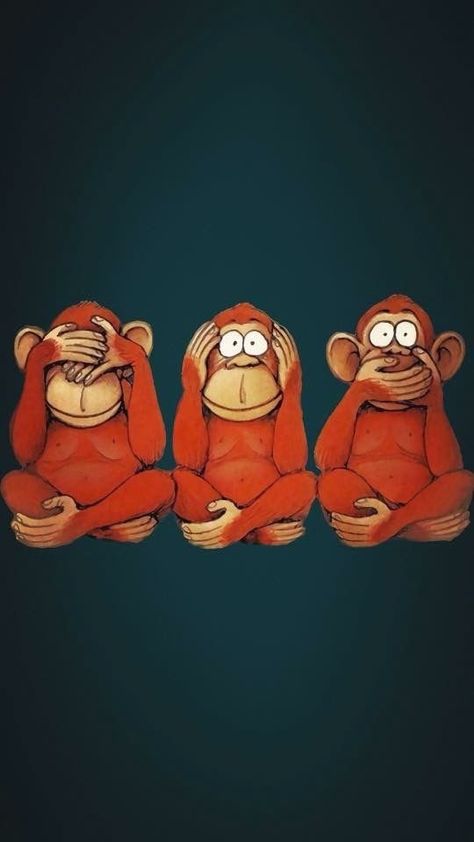 Cartoon Monkey Wallpaper, Monkey Wallpaper Iphone, Monkey Drawing, Gorilla Tattoo, Monkey Logo, Three Wise Monkeys, Monkey Wallpaper, Cartoon Monkey, Monkey Pictures