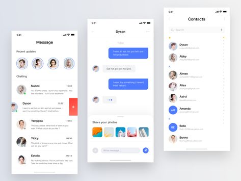 Massage App, App Concept, Mobile Ui Design, Mobile App Ui, App Ui Design, Ui Inspiration, Ux Web Design, Chat App, Mobile App Design