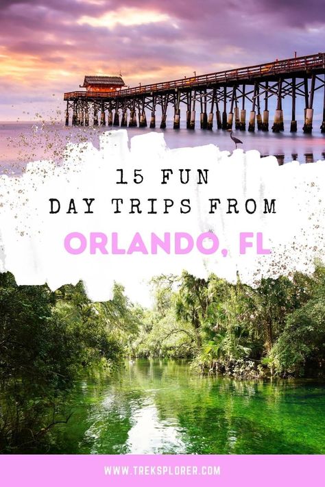 Ready to explore beyond Orlando's city limits? Embark on day trips from Orlando, Florida, to experience the beauty of Everglades National Park, the historic allure of Winter Park, and the thrilling adventures of Kennedy Space Center. Florida beckons! Orlando Florida Vacation, Legoland Florida, Visit Orlando, Orlando Travel, Orlando Vacation, Family Trips, Visit Florida, Voyage Europe, Florida Vacation