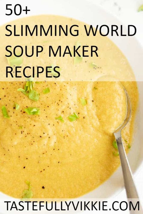 My Top 10 Most Popular Soup Maker Recipes - Tastefully Vikkie Slimmers World Recipes, Soup Maker Recipes, Soup Maker, Homemade Soup Recipe, Easy Soups, Homemade Soup, World Recipes, Healthy Soup Recipes, Healthy Soup