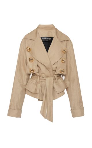 Balmain Jacket, Balmain Fashion, Outfit Elegantes, Canvas Jacket, Woman Suit Fashion, Suit Fashion, Casual Style Outfits, Mode Inspiration, Blazer Coat