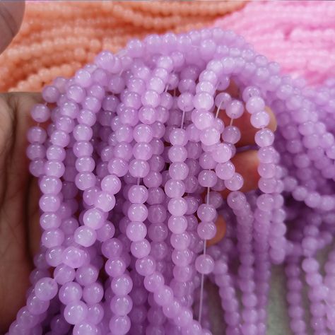 Pastel Glass Beads 6mm - Rs. 65 per string of 140 beads . Free Shipping over Rs. 599 anywhere in India . Place your Order directly on www.craftgully.com or WA us at 7709144894 or DM us here :) #glassbeads #jewellerymaking #craftsupplies #beads #craftsuppliesindia #jewellerymakingwithCraftGully Glass Beads, Jewelry Making, Pastel, Craft Supplies, India, Beads, Glass, On Instagram, Free Shipping