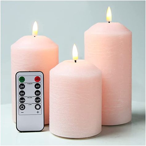 Battery Candles Wedding, Realistic Candles, Flameless Candle Set, Fake Candles, Glass Candles, Battery Candles, Led Pillar Candle, Traditional Candles, Battery Operated Candles