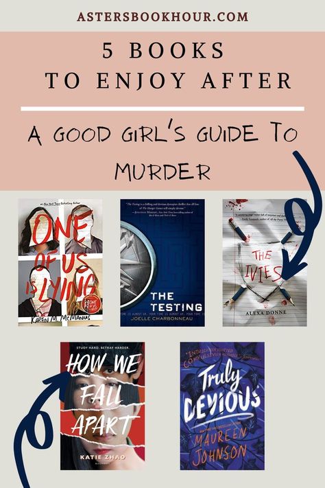 Did you like A Good Girl's Guide to Murder by Holly Jackson and are searching for another novel filled with mystery and strong female protagonists? Here are five books to check out like A Good Girl's Guide to Murder to do just that! Mystery Books Worth Reading, Best Mystery Books, Good Girls Guide, Holly Jackson, Fiction Books Worth Reading, Teenage Books To Read, 100 Books To Read, Fantasy Books To Read, Unread Books