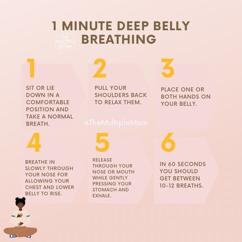 Shortness Of Breath Remedies, Calm Your Nervous System, Princess Family, Therapeutic Interventions, Natural Decongestant, Quick Yoga, Breath Work, Belly Breathing, Motherhood Tips