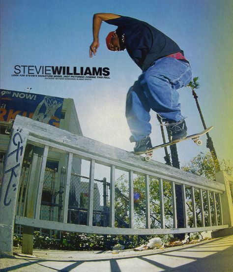 DC ad Stevie Williams Stevie Williams, Big Pant, Skateboard Photos, Skateboard Pictures, Skate Photos, Skate And Destroy, Skateboard Photography, Skate Street, Skate Art