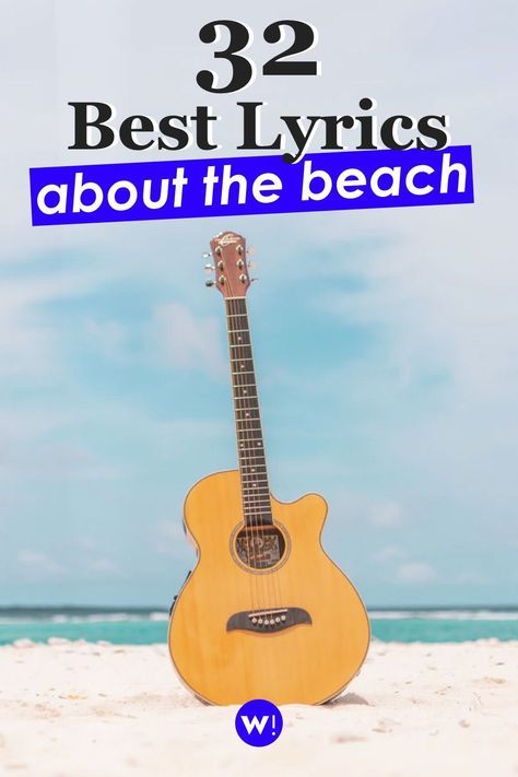 If you're looking for song lyrics about the beach, you're in the right place! I've put together for you 32 song lyrics, all related to the beach. beach lyrics captions | beach lyrics songs | best beach quotes | sea lyrics | beach quotes and sayings lyrics Beach Song Lyrics, Beach Quotes And Sayings, Cute Beach Quotes, Vacation Song, Beach Lyrics, Good Summer Songs, Beach Song, Quotes Sea, Oceans Lyrics