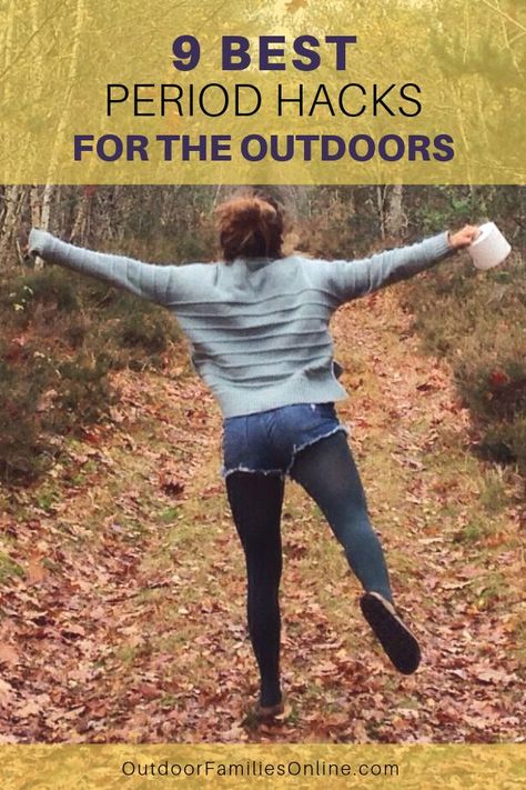 Outdoorsy Women, Best Hacks, Solo Camping, Period Hacks, Kayak Camping, Wilderness Camping, Hiking Backpacking, Family Tent, Backpacking Tips