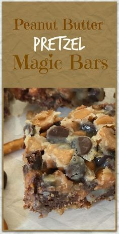 Pretzel Magic Bars, Peanut Butter Pretzel Bars, Bars Dessert, Butter Pretzels, Magic Bars, Peanut Butter Pretzel, Dessert Bar Recipe, Peanut Butter Desserts, On Cloud Nine