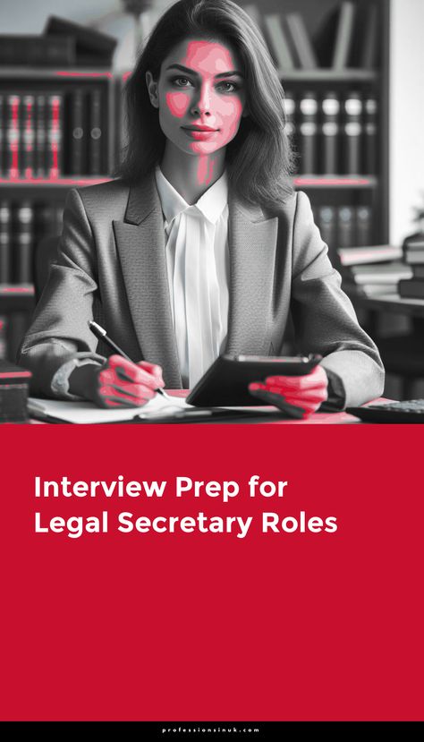 In today's blog section, we will delve into interview preparation for legal secretary roles interview prep. The role of a legal secretary in the UK is vital, and interview preparation plays a crucial role in securing this position.



Role of a Legal Secretary in the UK



A legal secretary in the UK provides administrative support to lawyers and legal professionals. 



They assist with document preparation, maintaining files, scheduling appointments, and managing legal correspondence.



Importance of Interview Preparation for Securing a Legal Secretary Role



Interview preparation is essential for potential legal secretaries as it allows them to showcase their skills and qualities effectively. Being well-prepared demonstrates professionalism, attention to . . . Legal Secretary, Scheduling Appointments, Common Interview Questions, Interview Answers, Interview Prep, Interview Process, Interview Preparation, Case Management, Legal Services