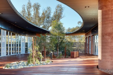 Gallery of PAMS Healthcare Hub, Newman / Kaunitz Yeung Architecture - 3 Aboriginal Architecture, Cape York, Australian Desert, Rammed Earth, Cultural Centre, Healthcare Design, Cultural Architecture, Architecture Awards, Indigenous Community