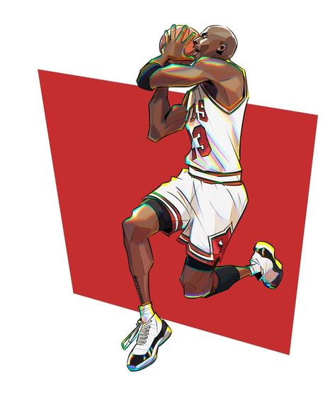 Basketball Illustration Art, Nba Fanart, Basketball Artwork, Michael Jordan Art, Basketball Drawings, Nba Artwork, Sports Drawings, Basket Drawing, Nba Basketball Art