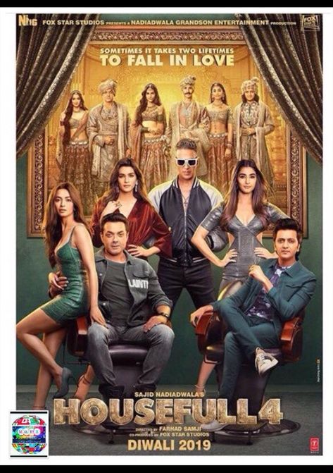 @# BOLLYWOOD # NEXT # BIG RELEASE # HOUSEFULL 4 # KRITI SANON # AKSHAY KUMAR # RITESH DESHMUKH # BOBBY DEOL # KRITI KHARBANDA # Team.MAR'X(Meww) # Tam Film, Housefull 4, Full Mon, Sun Life, Zombie Land, Movies Posters, Movie Plot, Fitness Photography, Akshay Kumar