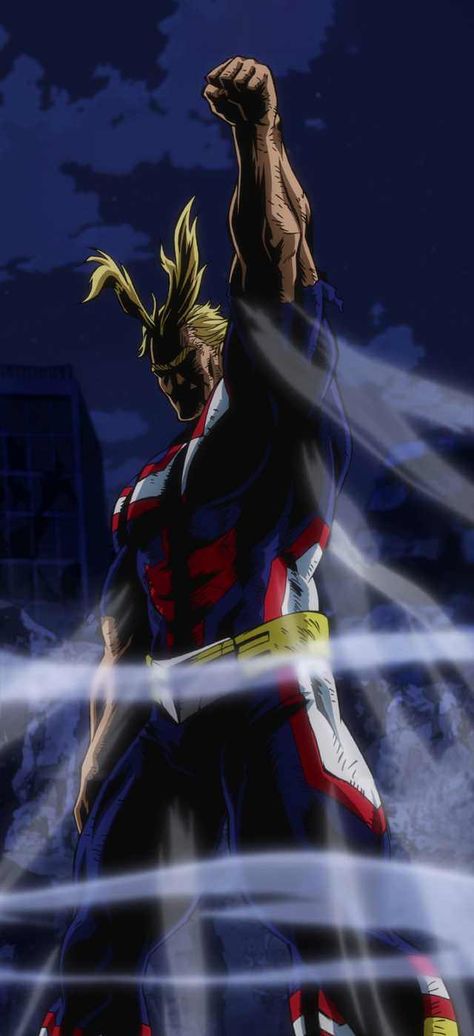 That pannig shot makes an awesome phone wallpaper [1280x2800] - Imgur Symbol Of Peace, All Might, An Anime, My Hero, Anime Character, Hero Academia, My Hero Academia, Anime