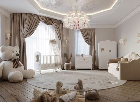 Luxury Baby Room, Cozy Baby Room, Luxury Nursery, Luxury Kids Bedroom, Magical Furniture, Nursery Room Design, Baby Room Inspiration, Nursery Room Inspiration