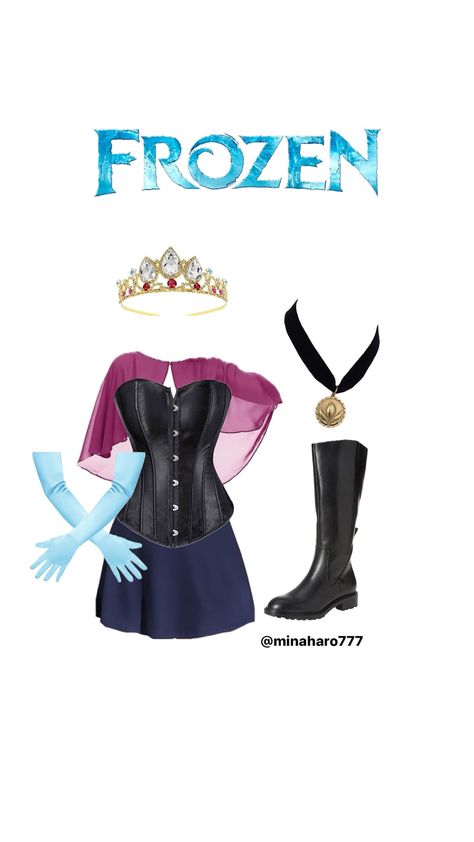 Shop recommended products from Mina on www.amazon.com. Learn more about Mina's favorite products. Anna Elsa Halloween Costume, Anna Frozen Costume Women Diy, Elsa And Anna Halloween Costumes College, Anna Halloween Costume Adult, Anna Outfits Disney, Anna Cosplay Frozen, Princess Anna Costume Adult, Disney Princess College Costume, Anna And Elsa Halloween Costume