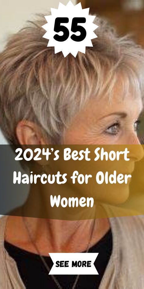 Find the top short haircuts for older women with fine hair. These cuts are designed to add body and volume, giving you a youthful look. #ShortHaircutsForOlderWomen #FineHairSolutions #YouthfulStyles Short Hair On Older Women, Short Hair Over 60 Older Women New Looks Curly Hairstyle, Best Short Haircuts For Fine Hair, Haircuts For Fine Hair Over 50, Short Haircuts For Women With Fine Hair, Short Hairstyles For Women Over 60 Easy, Short Hair For Straight Hair, Shaggy Bob For Fine Hair Over 50, Short Choppy Haircuts For Fine Hair