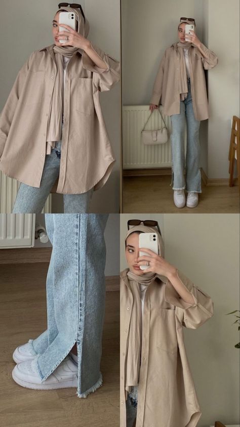 Modest Girly Outfits, Hijab Fashion Summer, Modest Casual Outfits, Hijab Trends, Muslim Outfits Casual, Hijab Style Casual, Muslim Fashion Hijab Outfits, Casual Hijab Outfit, Everyday Fashion Outfits