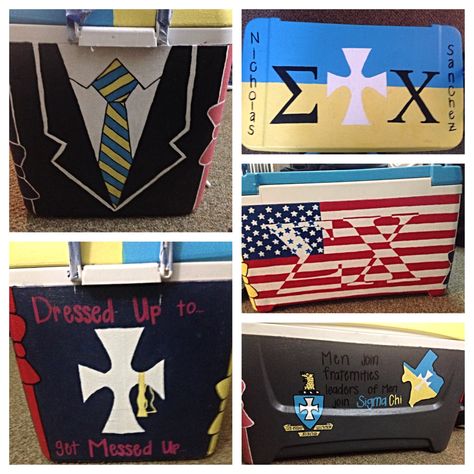 Sigma Chi Cooler Sigma Chi Cooler, Nola Cooler, Fraternity Coolers, Frat Coolers, Sigma Chi, Fraternity, Coolers