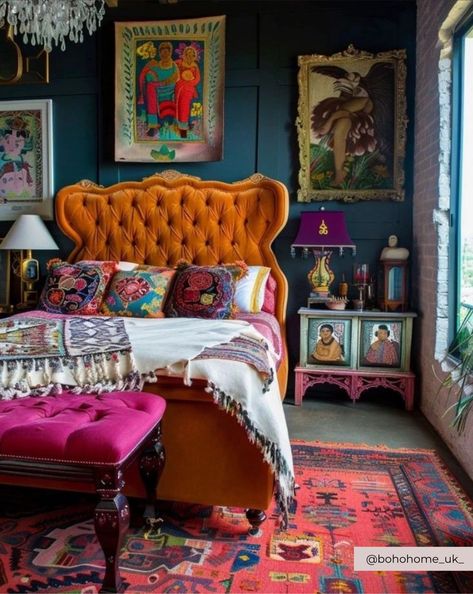 If you want to incorporate Mexican home decor into your home, check out these Mexican style bedroom ideas! Mexican room decor, Mexican bedroom decor, Mexican bedroom furniture, Mexican bedroom accessories, Mexican decor ideas, modern Mexican style bedroom, Mexican style bedroom furniture, Spanish style bedroom, How To Create A Mexican Style Bedroom, colorful bedroom ideas, Mexican interior design inspiration, Mexican rustic home decor ideas, Mexican home decor stores, bedroom makeover ideas. Bedroom Ideas Eclectic, Eclectic Maximalism Bedroom, Mexican Room Decor, Mexican Style Bedroom, Mexican Decor Ideas, Mexican Bedroom Decor, Maximalist Decor Bedroom, Maximalist Bedroom Ideas, Mexican Room