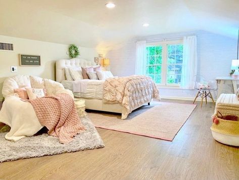 Bedroom Ideas For Teenage Girl Rooms, Girl Bedroom Ideas, Sleep Study, Big Bedrooms, Pillows Throw, Teenage Room, Cute Bedroom Ideas, Girl Bedroom Designs