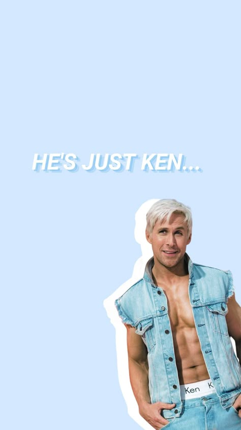 Ken New Barbie Movie, Ken From Barbie Aesthetic, Barbie Movie 2023 Ken, Barbie 2023 Ken, Ryan Gosling Barbie Wallpaper, Barbie Movie Lockscreen, Ken Background Barbie, Ken Wallpaper Barbie Movie, Im Just Ken Wallpaper