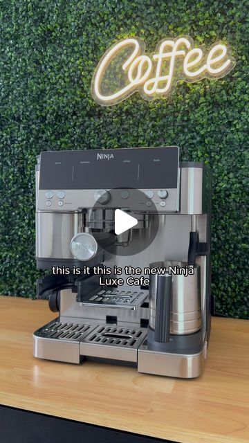 Ryan Tag on Instagram: "The easiest way I’ve found to get perfect espresso is with the Ninja Luxe Cafe #ninjaluxcafe #sponsoredbyninja @ninjakitchen" Ninja Espresso Machine, Ninja Luxe Cafe, Ninja Luxe Cafe Recipes, Ninja Espresso And Coffee Barista, Apartment Shopping, Ninja Coffee Bar, Ninja Coffee, Coffee Barista, Espresso Machines