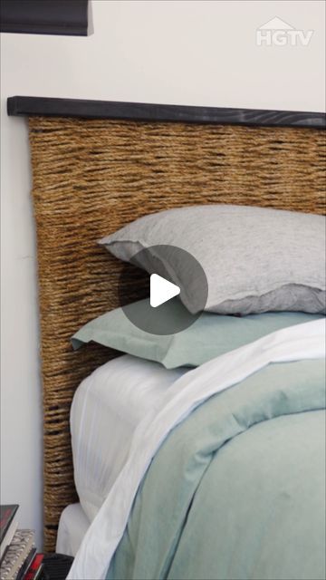 HGTV on Instagram: "Make your own rustic headboard for under $100! All you need are some hardware-store staples. Find all the instructions at the 🔗 in bio. #HGTVHowTo" Carpentry, Woodworking, Make Your Own Headboard, Rustic Headboard, Woodworking Ideas, Hardware Store, Furniture Ideas, Make Your Own, Make Your