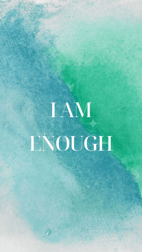 I’m Enough, I Am Enough Quotes Wallpaper, I Am Enough Quotes Tattoo, Flexible Quotes, I Am Enough Quotes, Faith Wallpaper, Enough Quotes, Kingdom Business, I Am Quotes