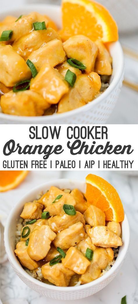 Aip Diet Lunch Ideas, Unbound Wellness Recipes, Aip Snacks On The Go, Aip Crockpot, Slow Cooker Orange Chicken, Crockpot Gluten Free, Chicken Gluten Free, Aip Snacks, Paleo Crockpot Recipes