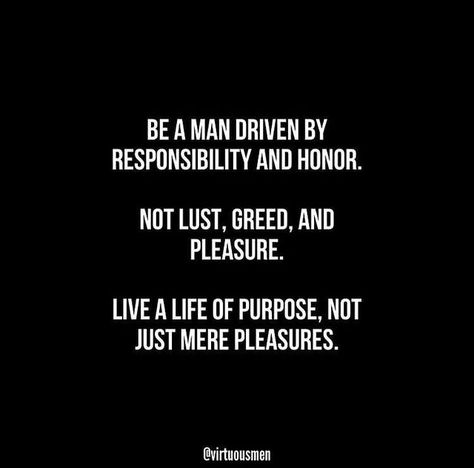 Virtuous Men on Instagram: "Purpose over pleasure, always 👇🏼 Getting clear on your vision for life is the best thing you can do for yourself as a man. Create a vision that truly excites you. One that you find worth sacrificing for. Suddenly cheap pleasures won’t seem so tempting anymore, because they get in the way of your ultimate vision. Become a purpose-driven man 💯 Lack discipline in life? Do the 90 Day Self Project (link in bio) Follow @virtuousmen for more like this! 🔥 . . . #purpos Cheap Man Quotes, The Longer You Entertain Whats Not For You, Self Worth Quotes For Men, A Man Who Lacks Purpose, Purpose Over Pleasure, Cheap Men Quotes, Successful Men Quotes, Purpose Driven Life Quotes, Purpose Quotes