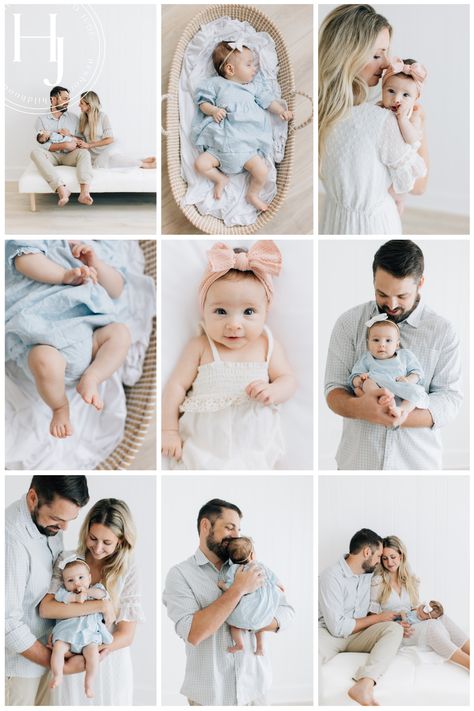 One Month Family Pictures, 3 Month Newborn Pictures, 1 Month Family Photos, Family Pictures With A 3 Month Old, 3 Month Old Studio Photography, 2 Month Family Pictures, Baby 3 Months Photoshoot, Family Photos 2 Month Old, 6 Week Newborn Photography