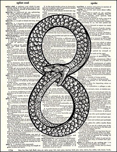 Infinity Drawings, Infinity Snake, History Wallpaper, Old School Tattoo Designs, Dictionary Art Print, Dictionary Art, Vintage Dictionary, Hand Tattoos For Guys, Desenho Tattoo