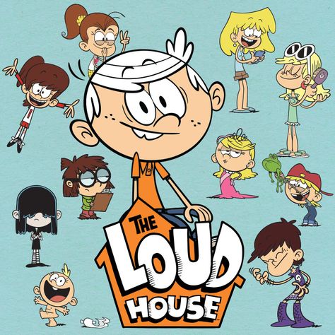 "The Loud House" Character Theme Songs House Character, The Loud House Fanart, The Fallen Angel, Loud House Characters, Nickelodeon Cartoons, Nickelodeon Shows, The Loud House, Kid N Teenagers, House Fan