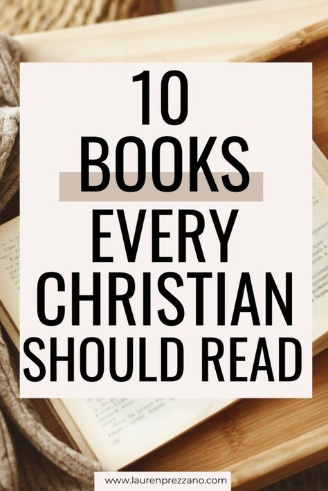 Discover ten books every Christian woman should read | book recommendations | Christian books to read | Christian books for women Top Christian Books For Women, Books For Spiritual Growth, Books For Christian Women, Christian Books For Women, Christian Books To Read, Christian Women Books, Best Christian Books, Powerful Books, Women Books