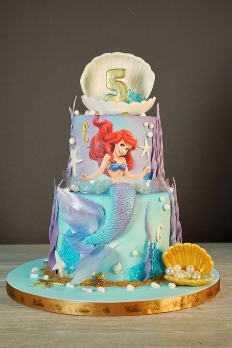 Mermaid Theme Cake, Cake World, Mermaid Cakes, Mermaid Theme, Theme Cake, Mermaid Party, Themed Cakes, Cake Designs, Mermaid