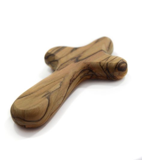 10 CM Handmade in Bethlehem Handcrafted Olive Wood Comfort Holding Cross in Pouch - Ideal Christian Prayer Cross for Men & Women: Amazon.co.uk: Kitchen & Home Olive Wood Cross, Believe Sign, Cross Hands, Catholic Crucifix, Wooden Crosses, Bible Study For Kids, Cross Gift, Religious Wall Art, Wood Cross