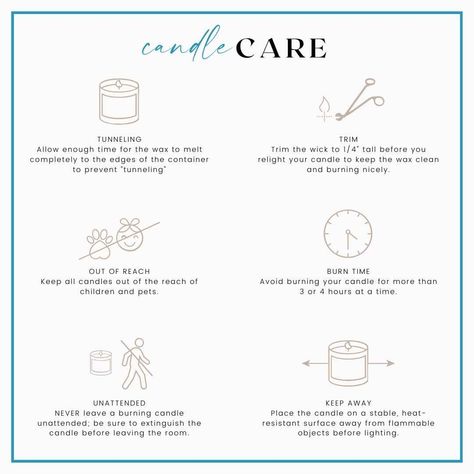 🕯️ Loving your candles means caring for them properly. By following a few simple candle care tips, you can ensure each of our soy candles burns beautifully and safely every time. Experience the full, fragrant potential of your favorite candles with the right care. 🌟🌿 #CandleCare #SoyCandles #LongLastingGlow Soy Candle Facts, Candle Care Tips, Candle Meaning, Simple Candle, Easy Candles, Candle Care, Personalized Wedding Favors, Burning Candle, Care Tips