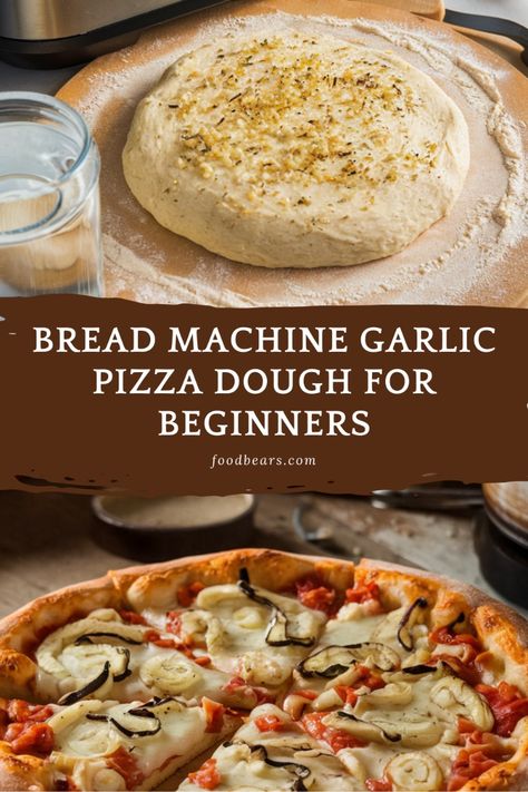 New to making pizza dough at home? This beginner-friendly bread machine recipe easily makes garlic pizza dough, ideal for garlic knots or pizza bread. Save this pin to create homemade garlic twists anytime! 👩‍🍳🧄 #BeginnerBaking #GarlicPizzaDough #BreadMachineRecipes #GarlicKnots #HomemadeTwists At Home Pizza Dough, Garlic Pizza Dough Recipe, Pizza Dough Recipe Bread Machine, Herb Pizza Dough Recipe, Garlic Twists, Bread Machine Pizza Dough Recipe, Bread Maker Pizza Dough, Pizza Dough Bread Machine, Bread Machine Pizza Dough