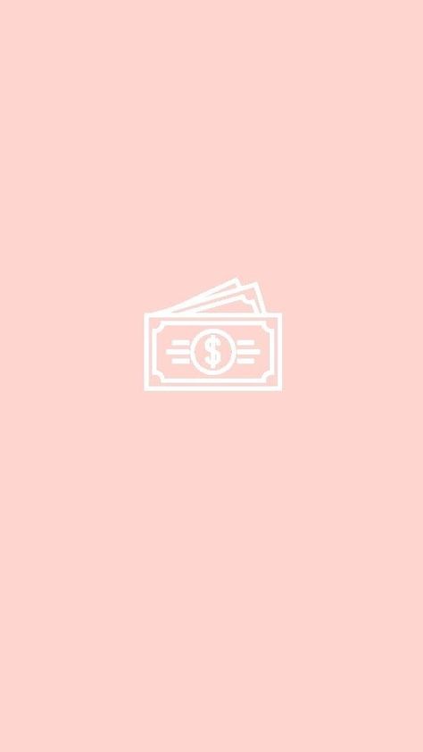 Cash Logo Aesthetic, Cash Aesthetic Pink, Cash App Pink Icon, Money Icon Pink, Cash App Icon Aesthetic, Pink Money App Icon, Lash Esthetics, Money Icon Aesthetic, Widget Colors