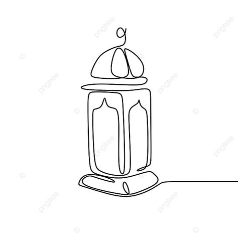 Lantern Line Art, Lantern Simple Drawing, Drawing Lantern, Ramadan Aesthetic, Rat Drawing, Lantern Drawing, Wing Drawing, Lantern Tattoo, Minimalism Style